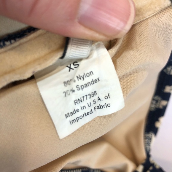 J. Crew 3-Piece Flowered Bikini Swimsuit XXS, XS - Picture 10 of 13